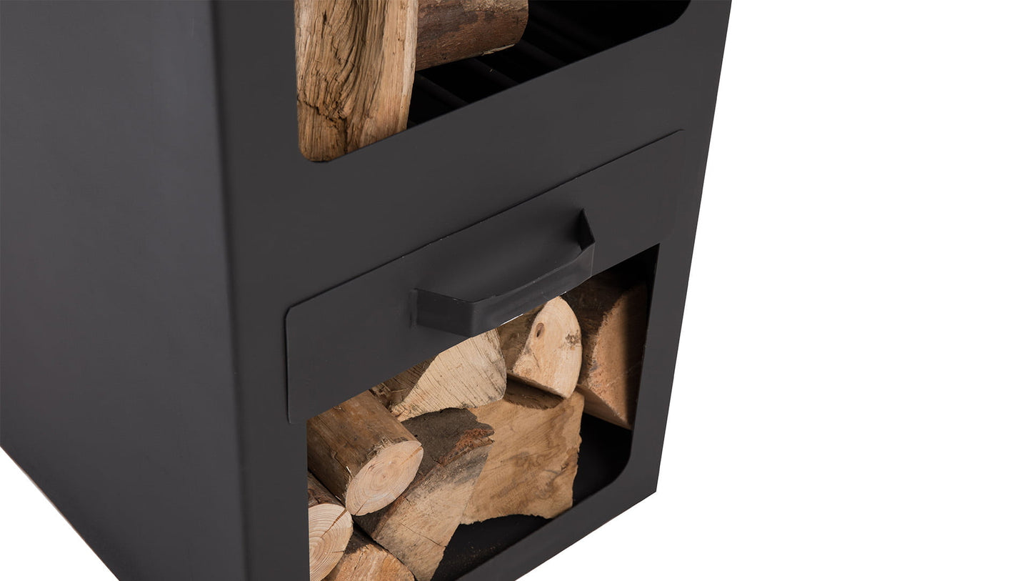 Jersey Bålfad Vuurhaard XXL – Sort - Nordic Unique