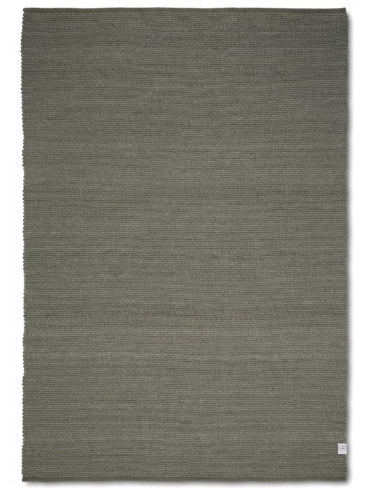 Merino Tæppe 170x230cm - Mørkegrøn