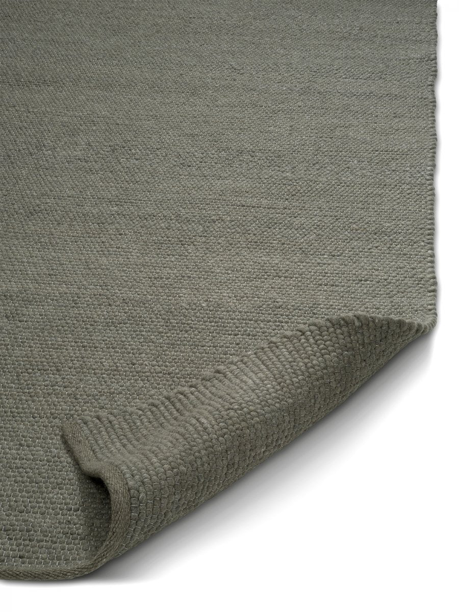 Merino Tæppe 170x230cm - Mørkegrøn