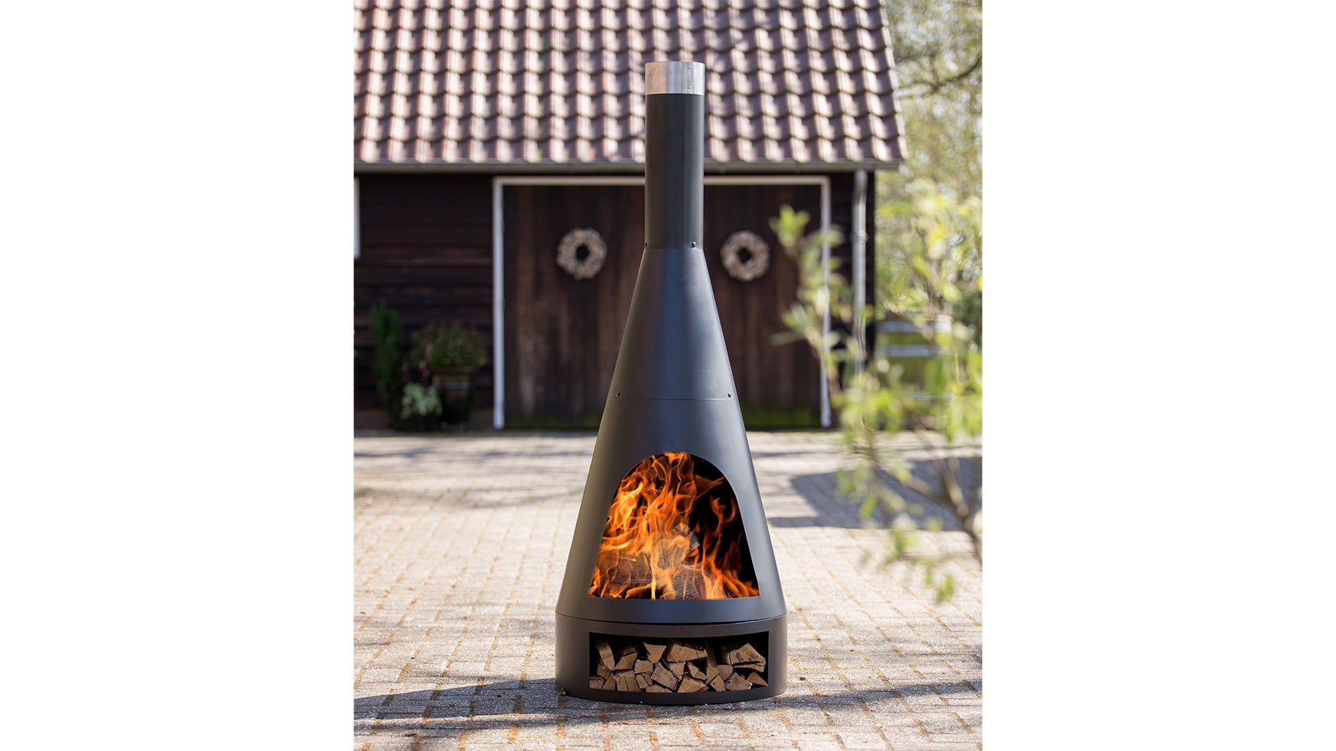 Kingston Pejseovn XL – Sort - Nordic Unique