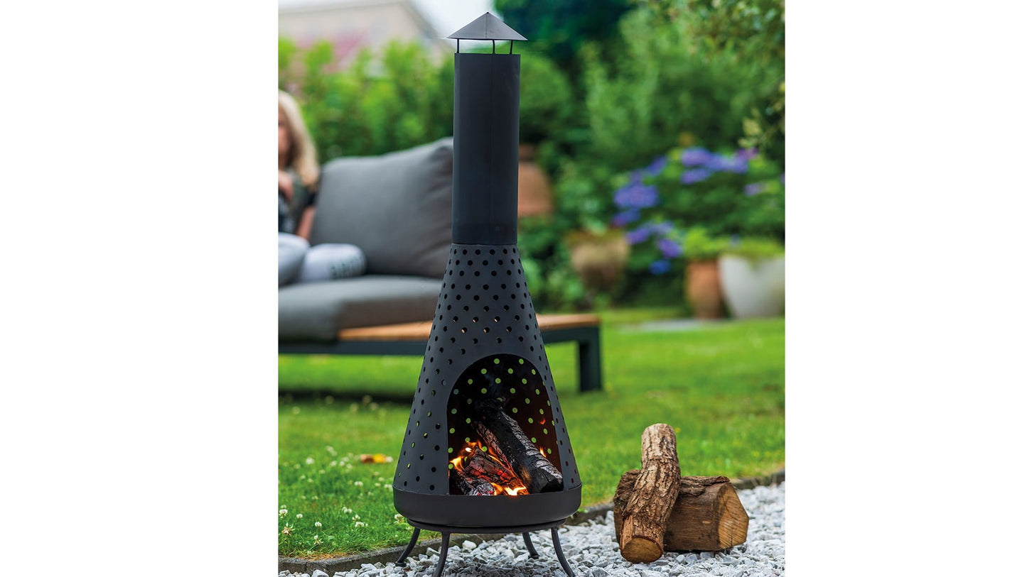 Napa Udendørs Pejs/Bålfad – Sort - Nordic Unique