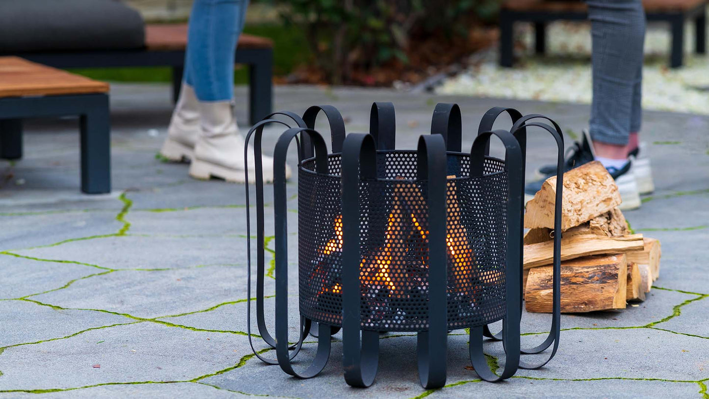 Kester Bålfad – Sort - Nordic Unique