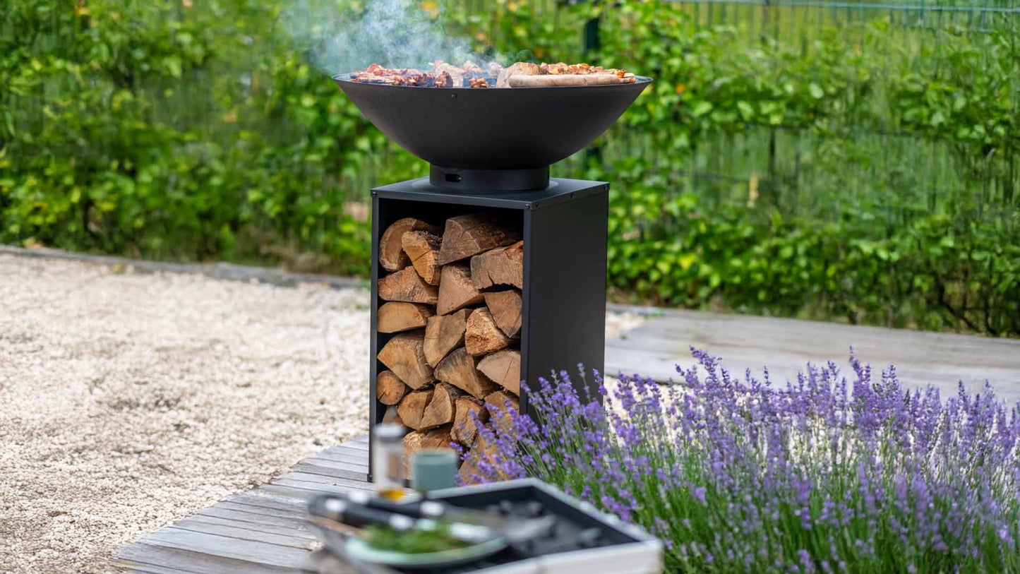 Onyx Bålfad BBQ 60 cm – Sort - Nordic Unique