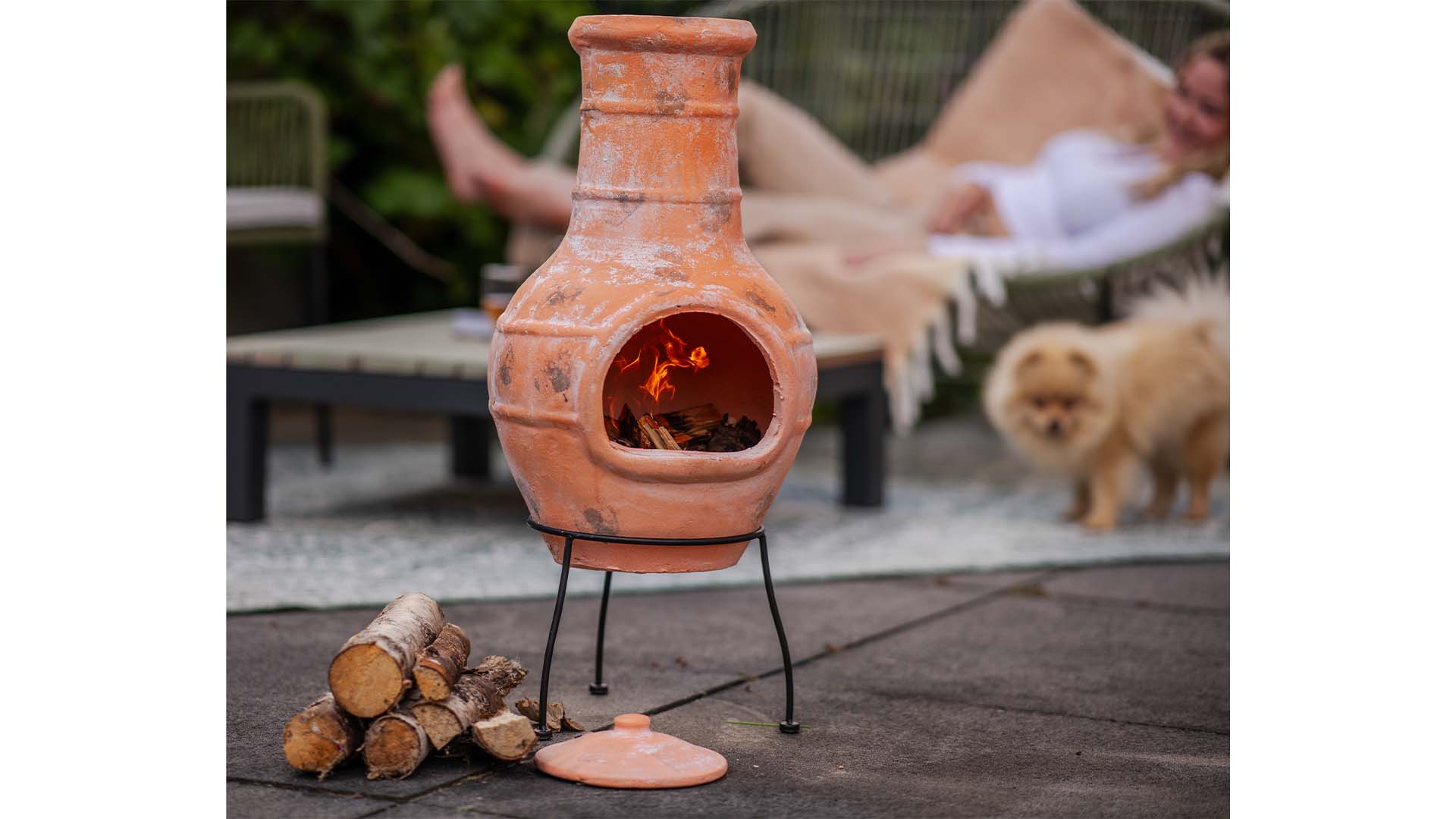 Lima Bålfad Mexicansk Lerpejs – Beige - Nordic Unique