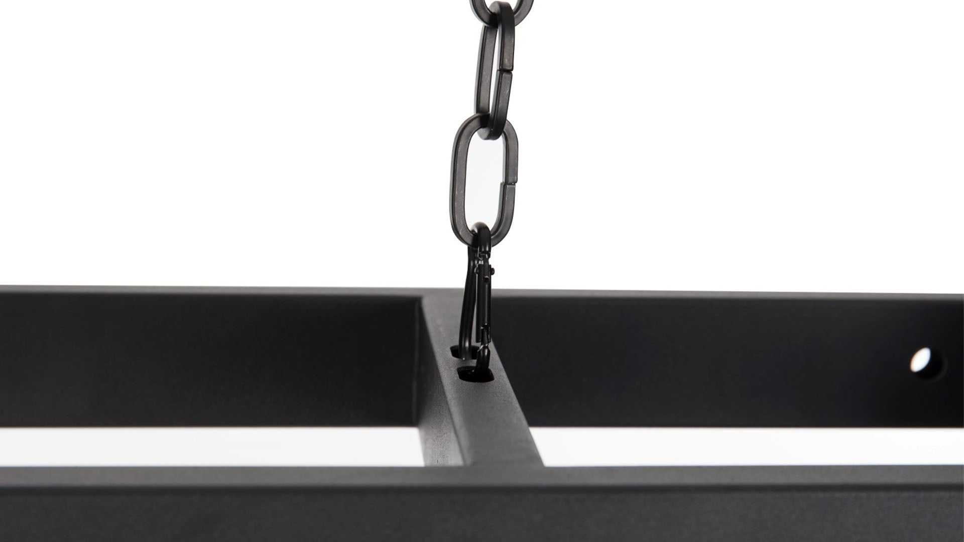 Indus Bright Hængende Terrassevarmer – Sort (3000W) - Nordic Unique