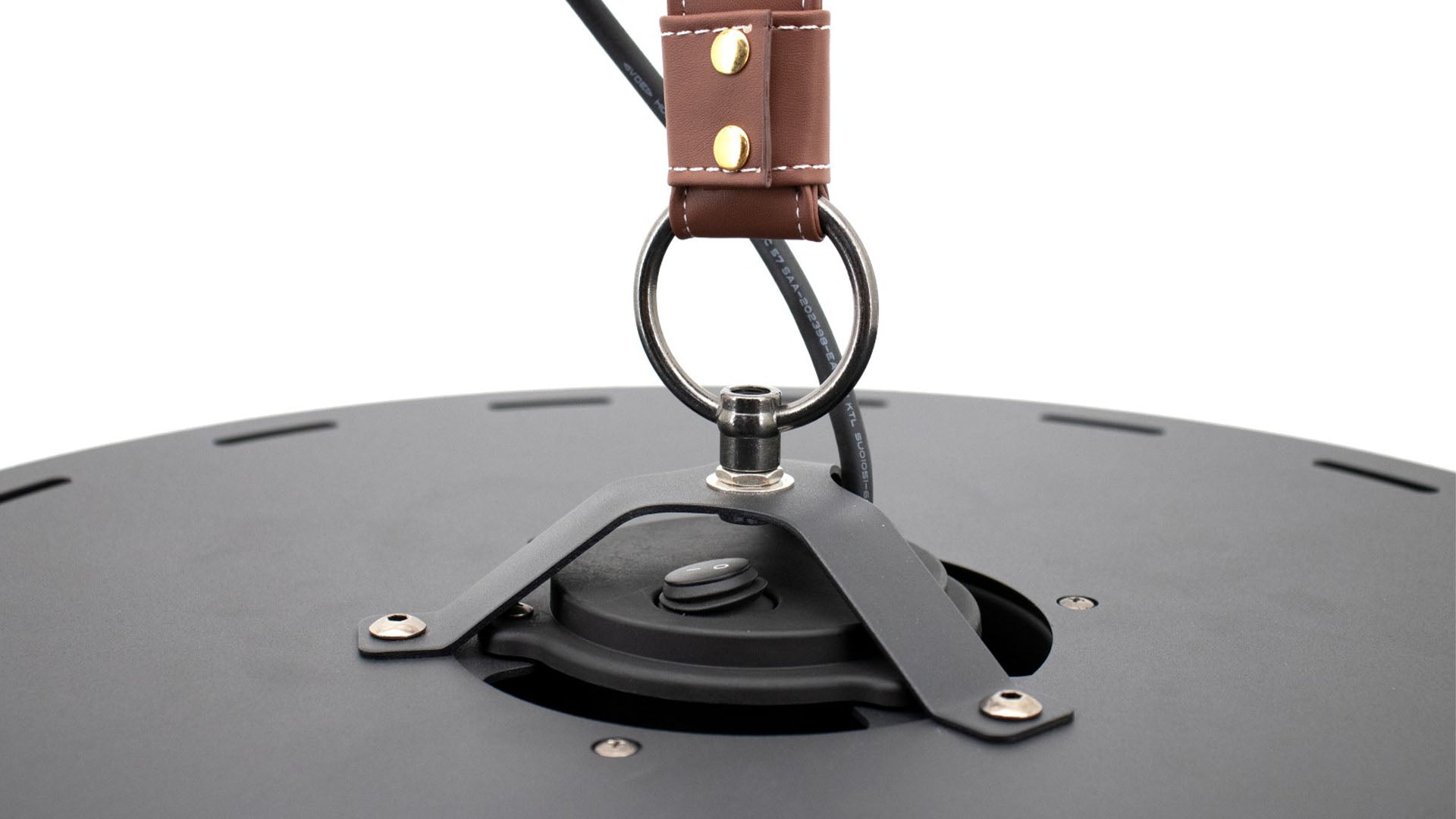 Moderna Artix Ultra SMART Hængende Terrassevarmer – Sort (2000W) - Nordic Unique