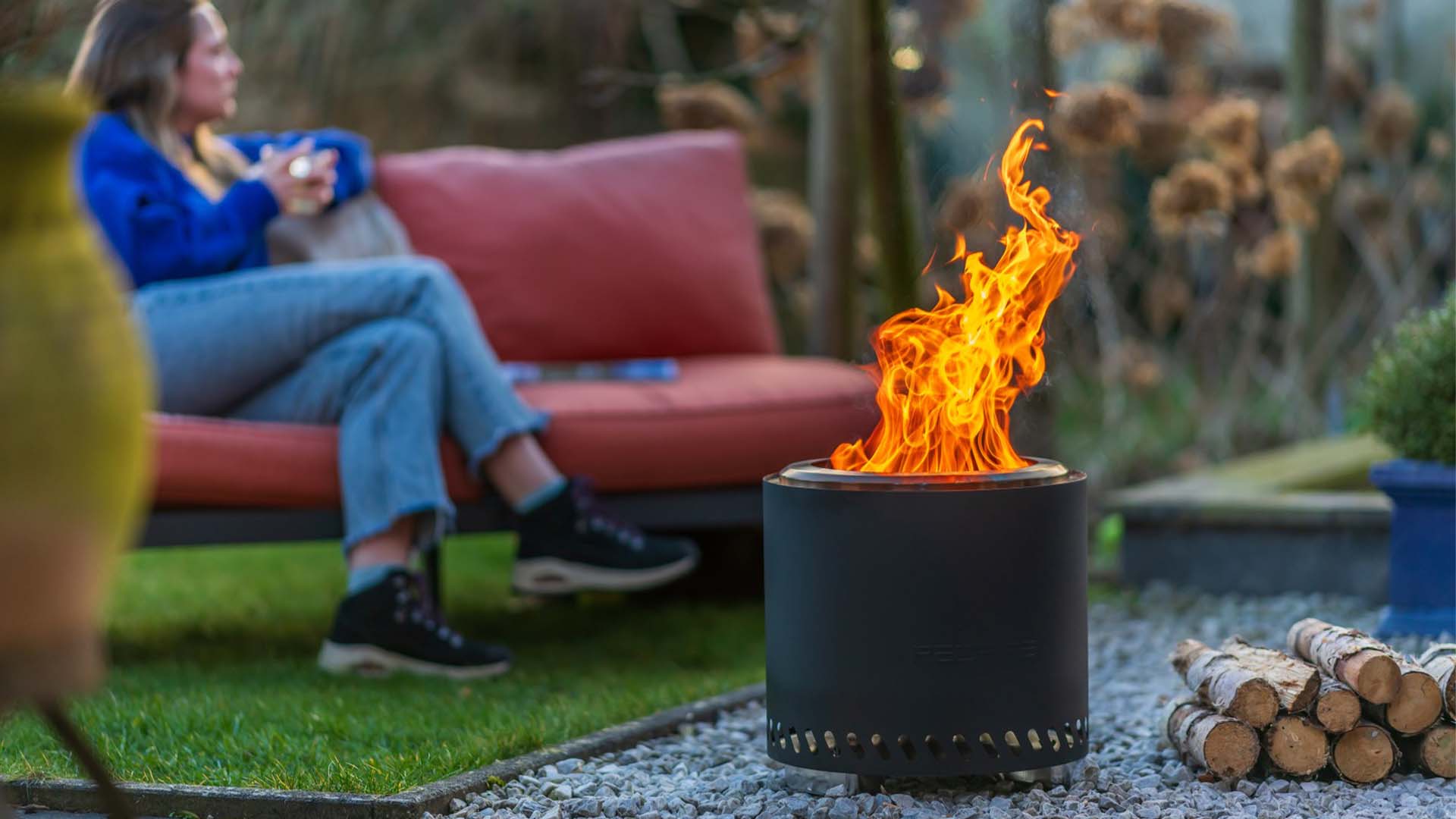 Volcano Bålfad L – Sort - Nordic Unique