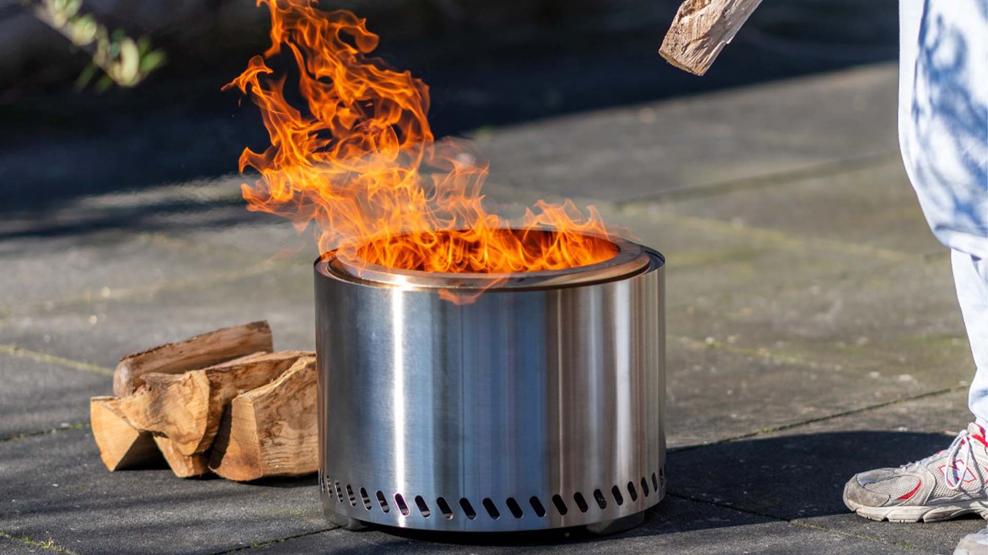 Volcano Bålfad XL – Rustfrit Stål - Nordic Unique