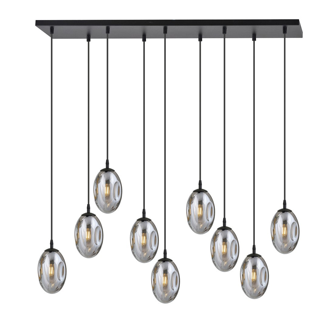 Loftlampe ASTRAL 9 - Sort / Grafit - Nordic Unique