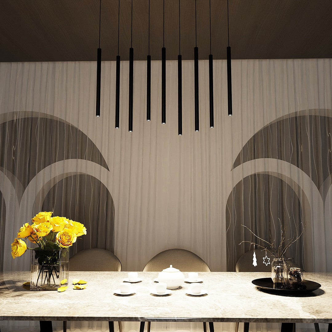 Loftlampe SELTER 9 - Sort - Nordic Unique