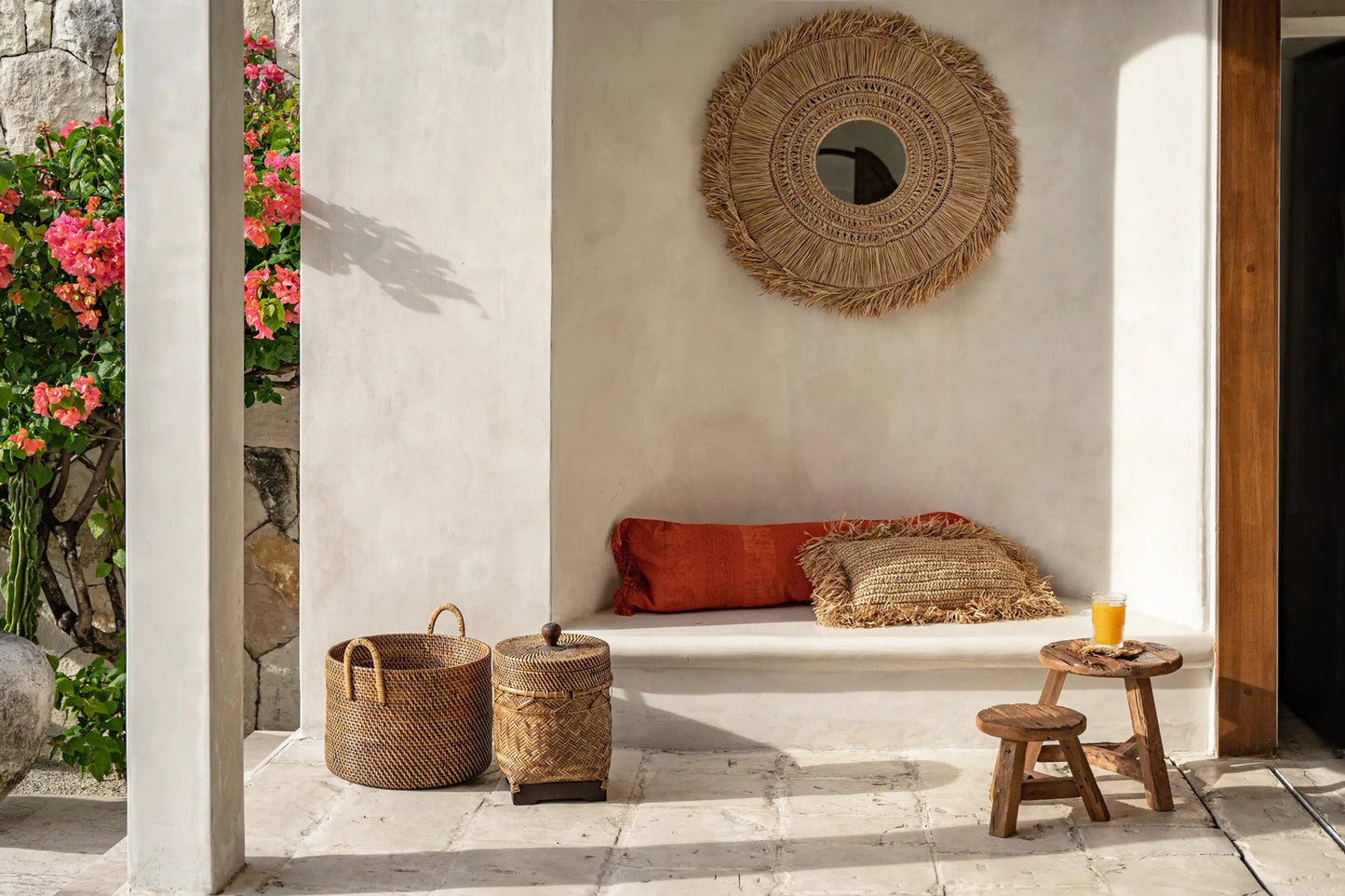 Badeværelseskurven - Naturlig Brun - Nordic Unique