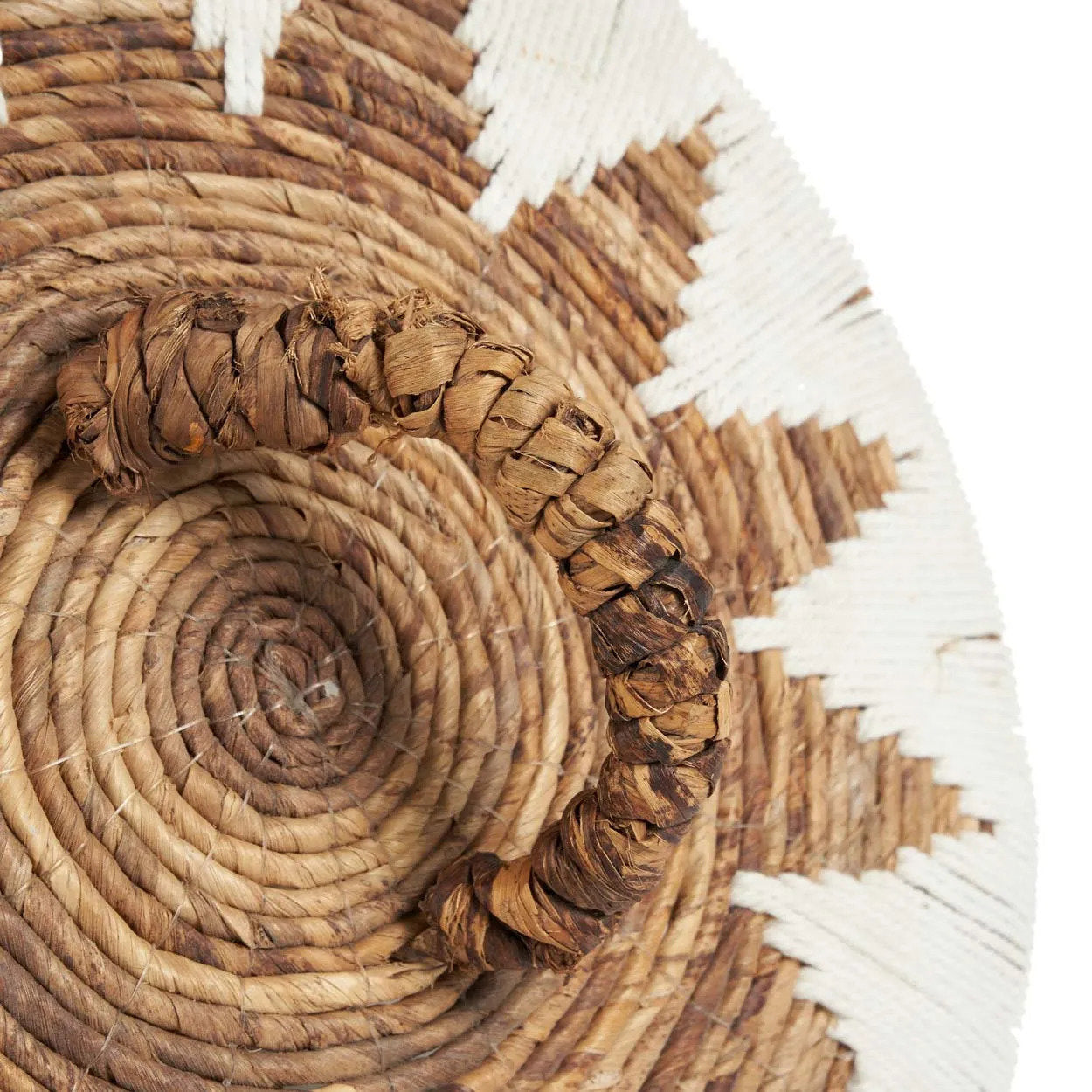 Den Lille Bugt Strandkurv - Naturlig Hvid - L - Nordic Unique