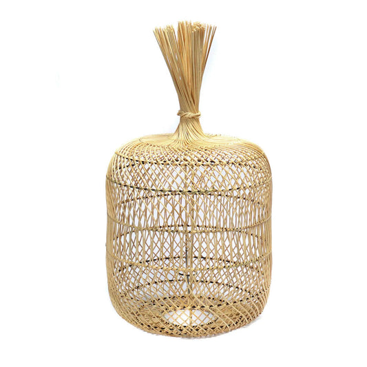 Dumpling Gulvlampe - Lampe Vedhæng - Naturlig - L