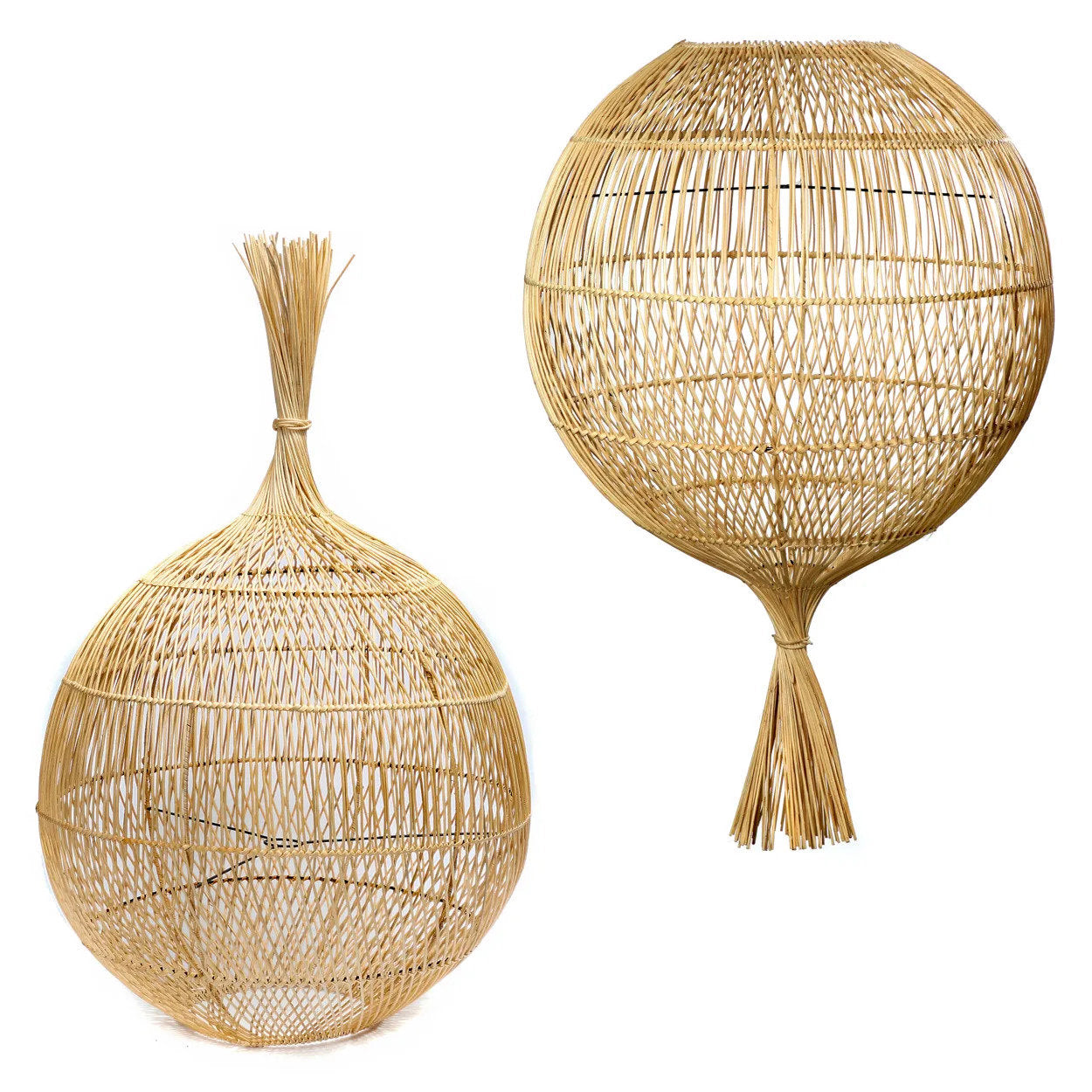 Wonton Golvlampa - Lamphänge - Naturlig