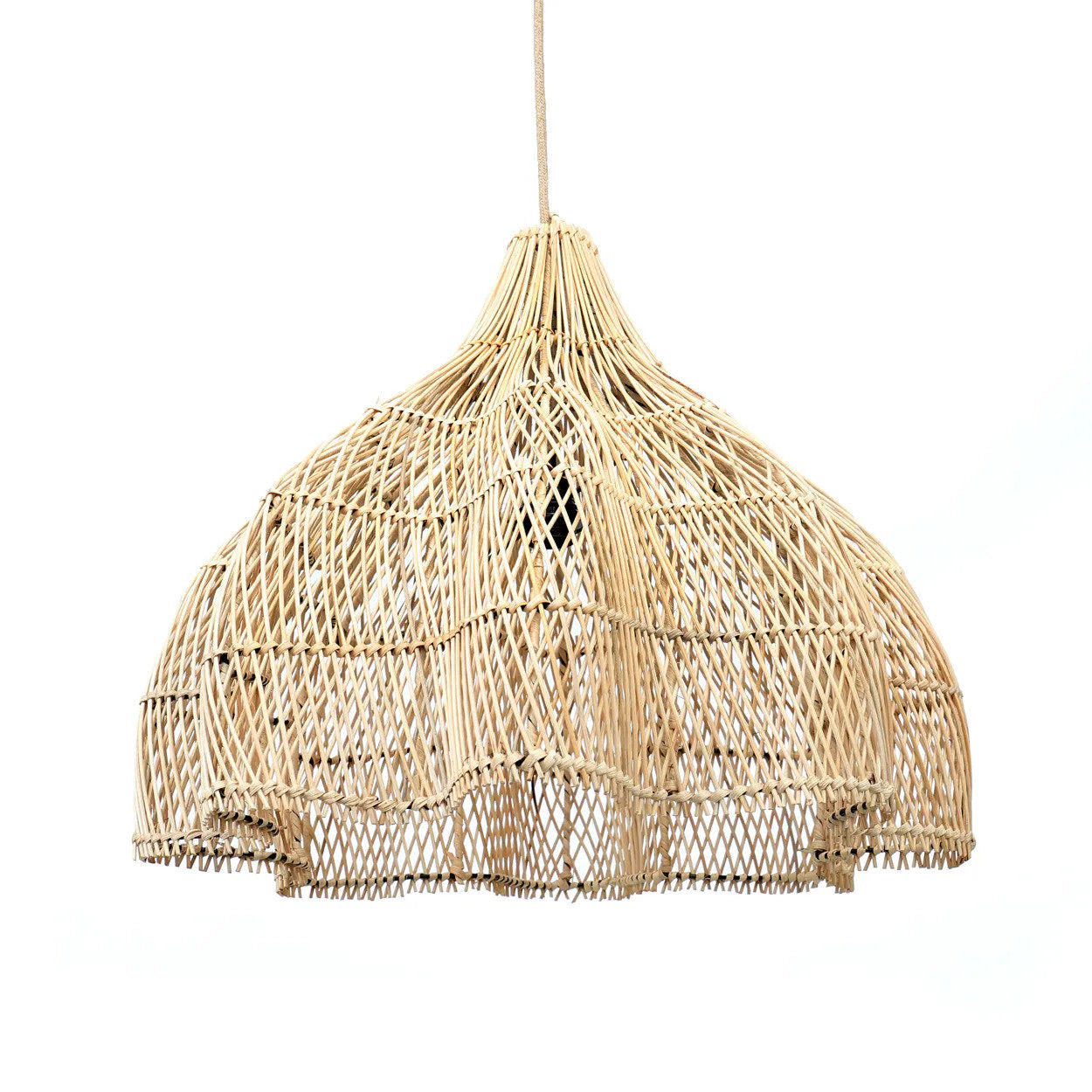 Den Piskede Lampe Vedhæng - Naturlig - M