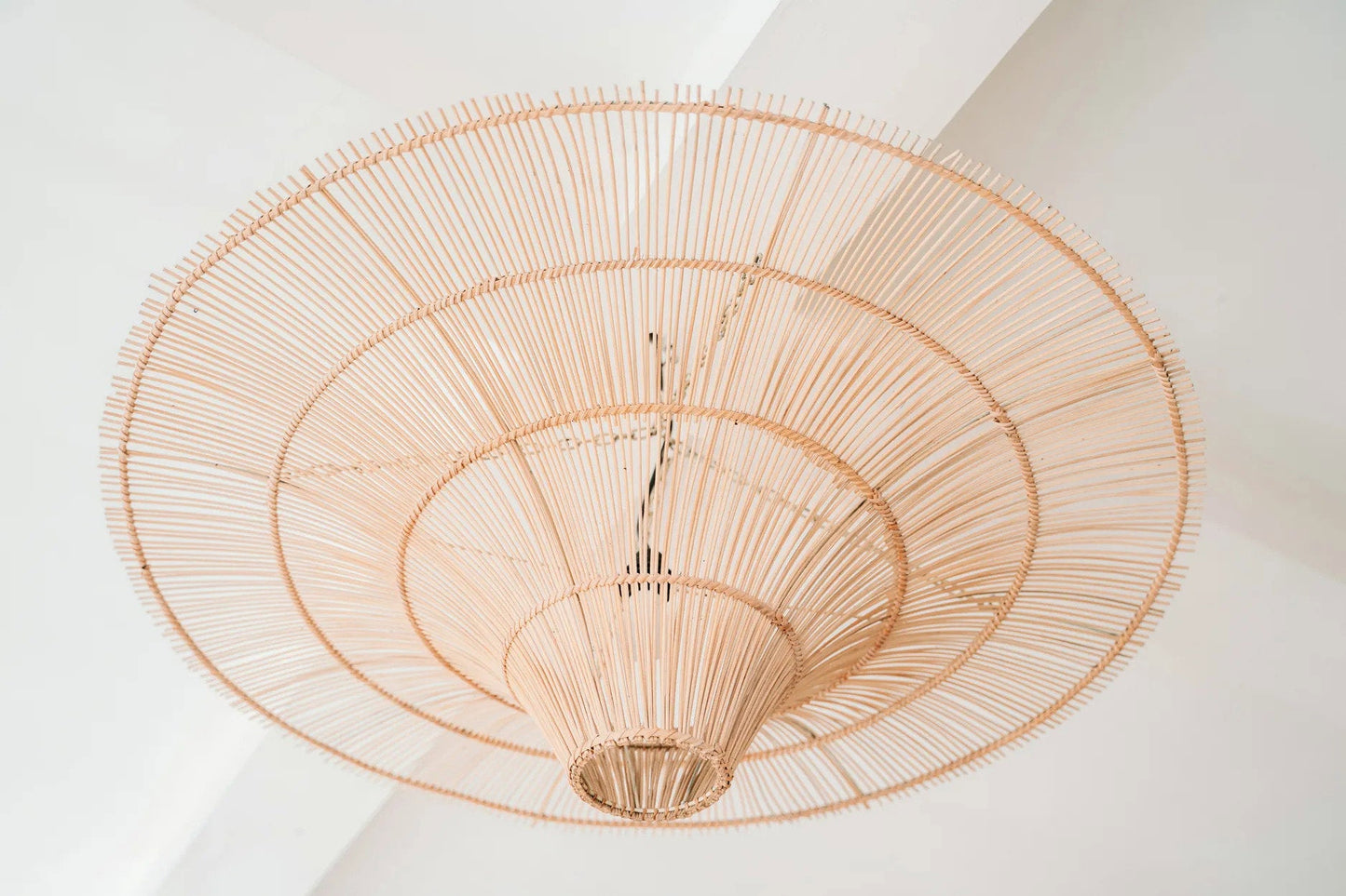 Himmel Lampe Vedhæng - Naturlig - XL