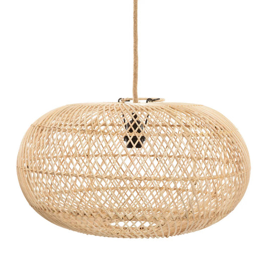 Helt Lamp Pendel - Naturlig - M