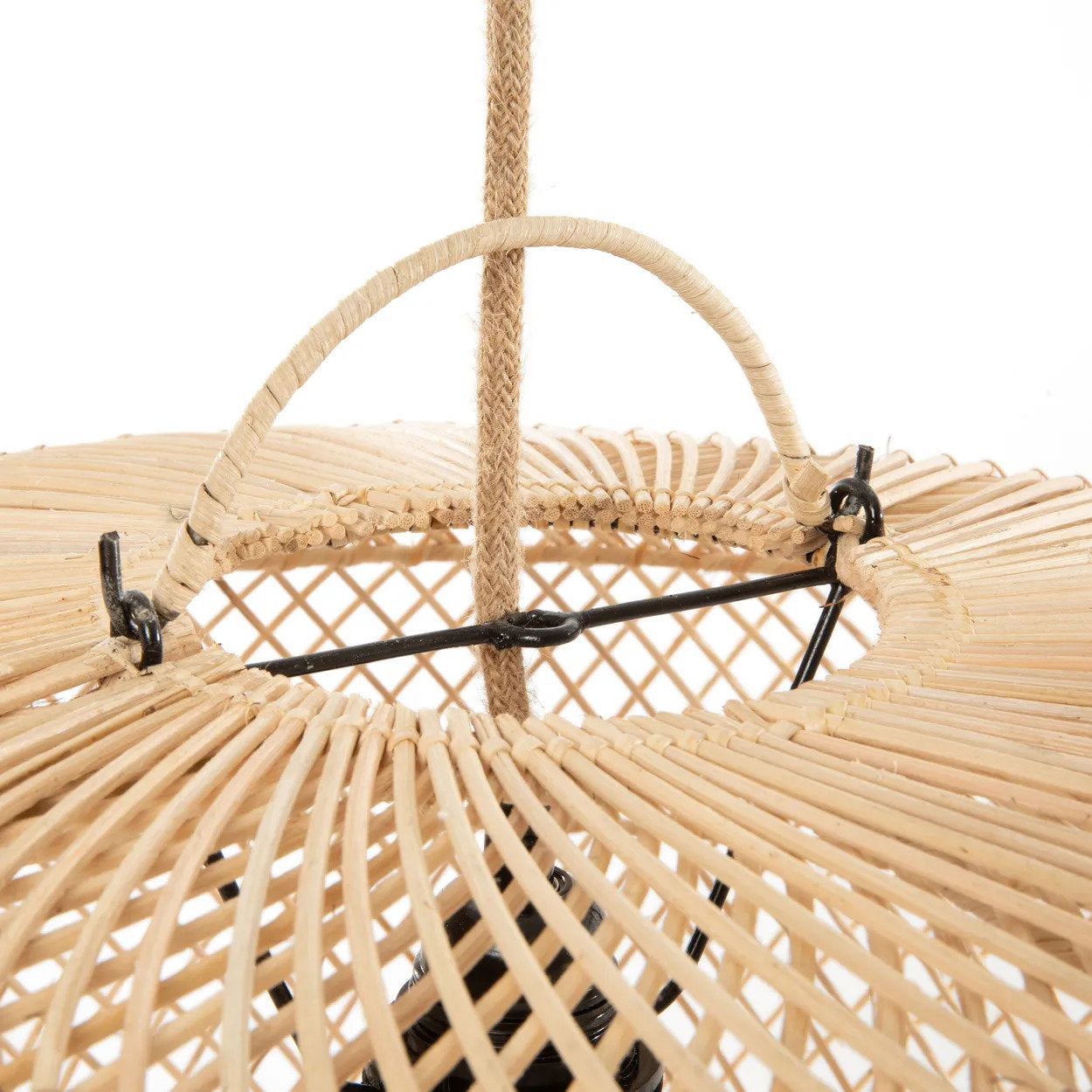 Helt Lamp Pendel - Naturlig - S