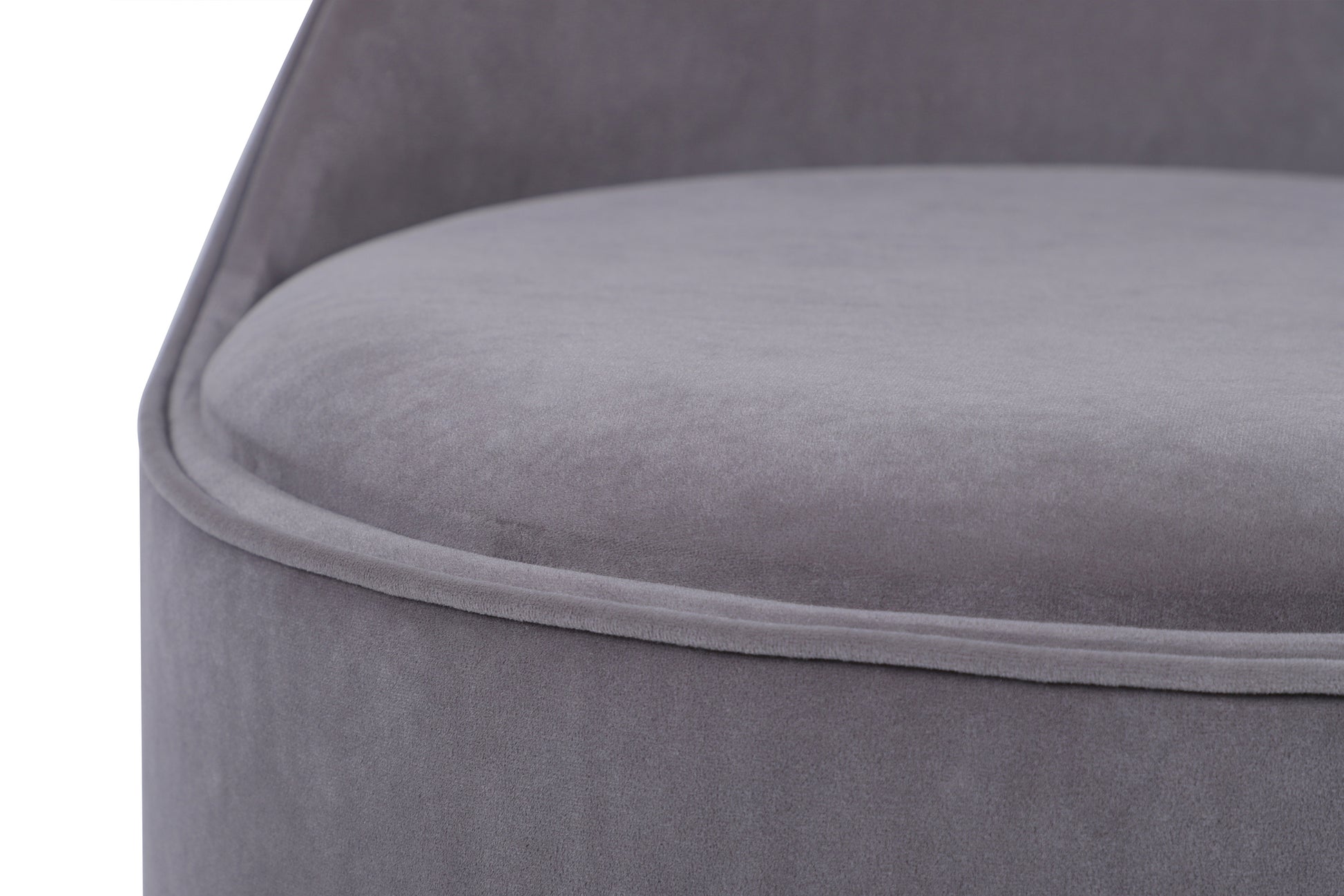 Dreje­puf Viktor 100 – Grå - Nordic Unique