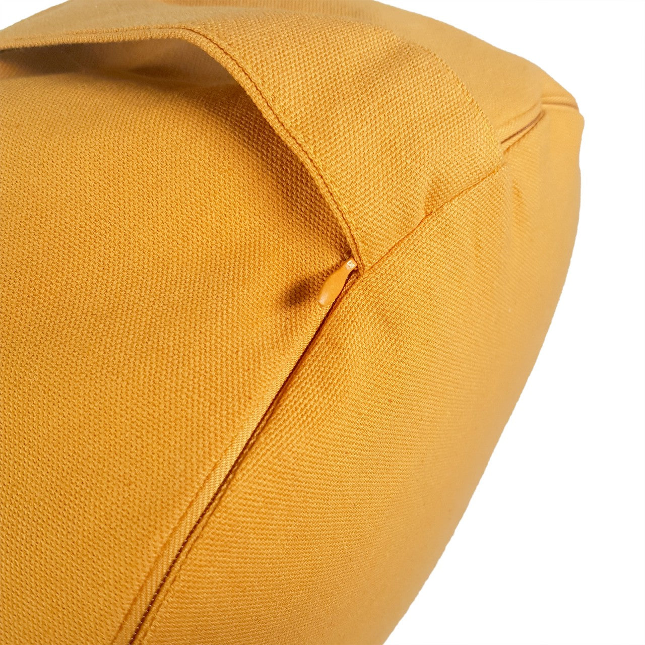 Yogapude & Meditationspude Lotus rund - H16 x Ø31 cm - Gul - Nordic Unique