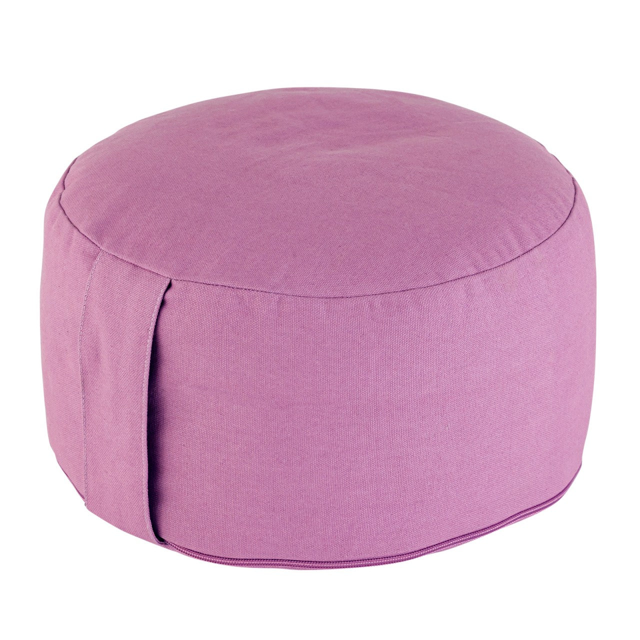 Yogapude & Meditationspude Rund - H20 x Ø31 cm - Lyserød - Nordic Unique