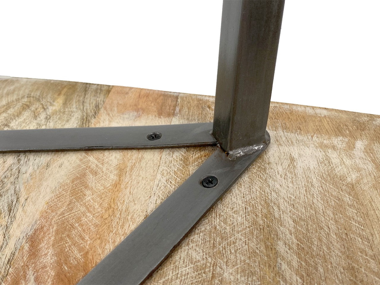 Paris sofabordssæt – 2 stk. sofaborde i industrielt design - Lys