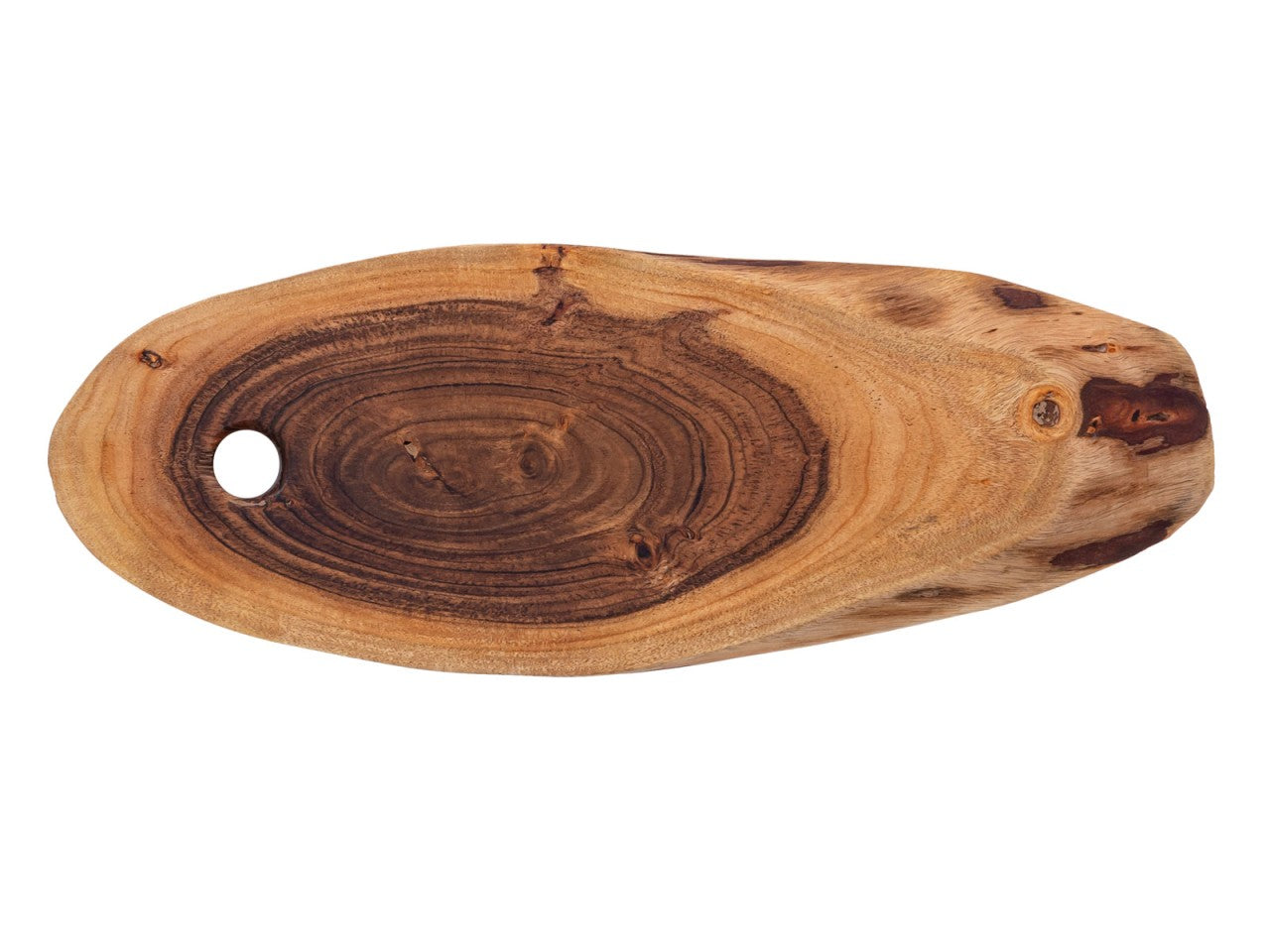 Serveringsbræt i Akacietræ – Håndlavet Træskive i Sæt af 8 - Nordic Unique