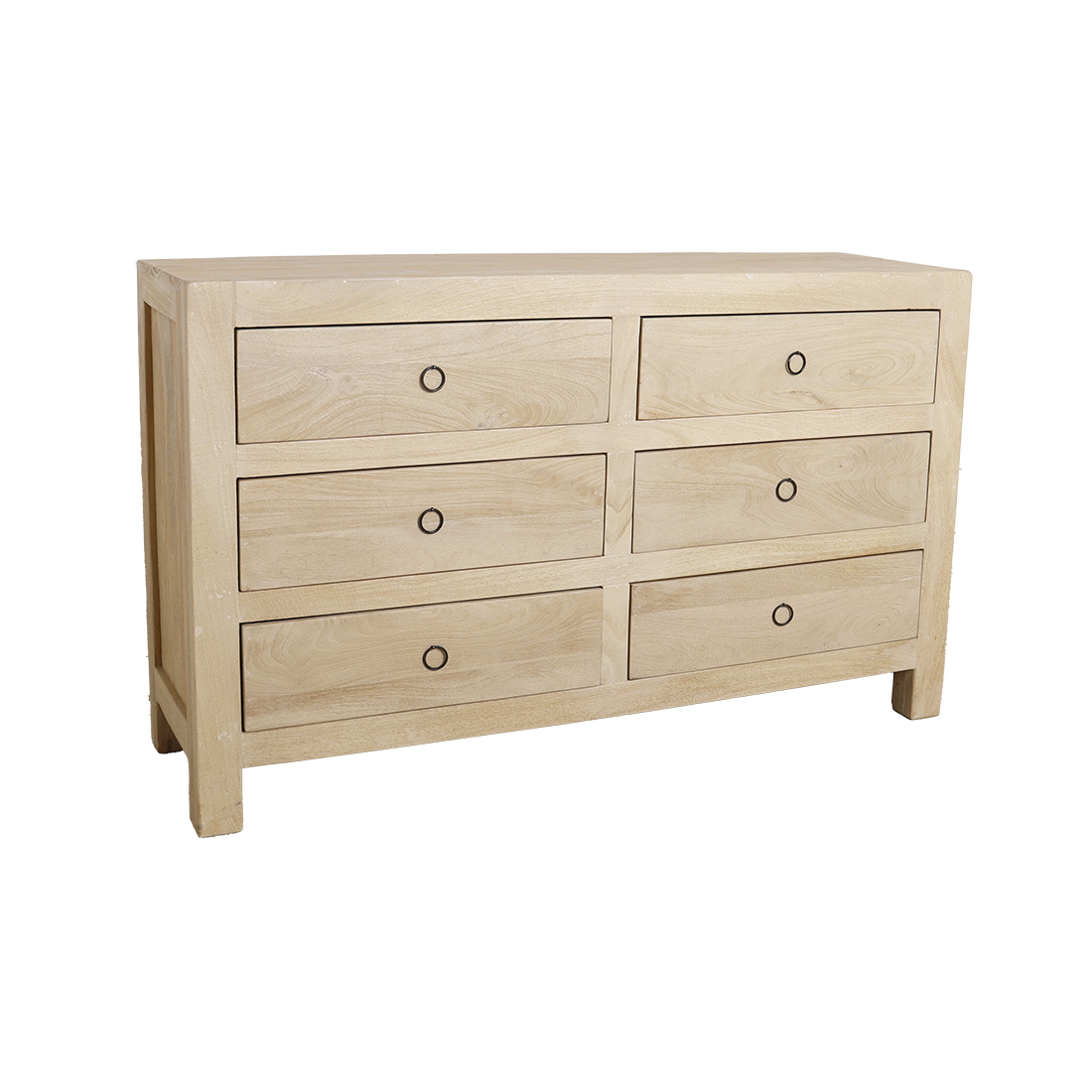 Beachwood kommode i mangotræ - 140x42x85 cm
