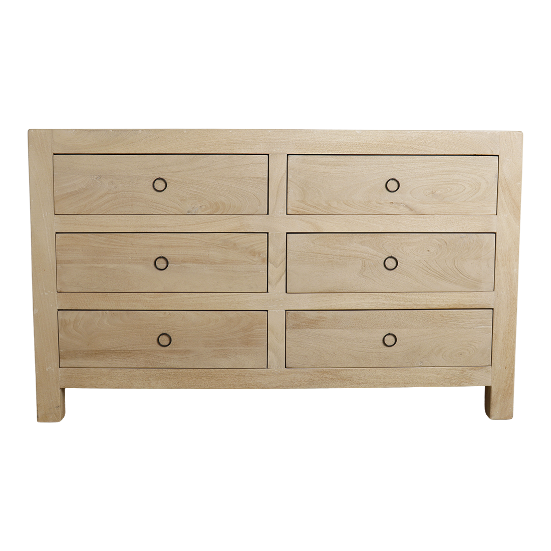 Beachwood kommode i mangotræ - 140x42x85 cm