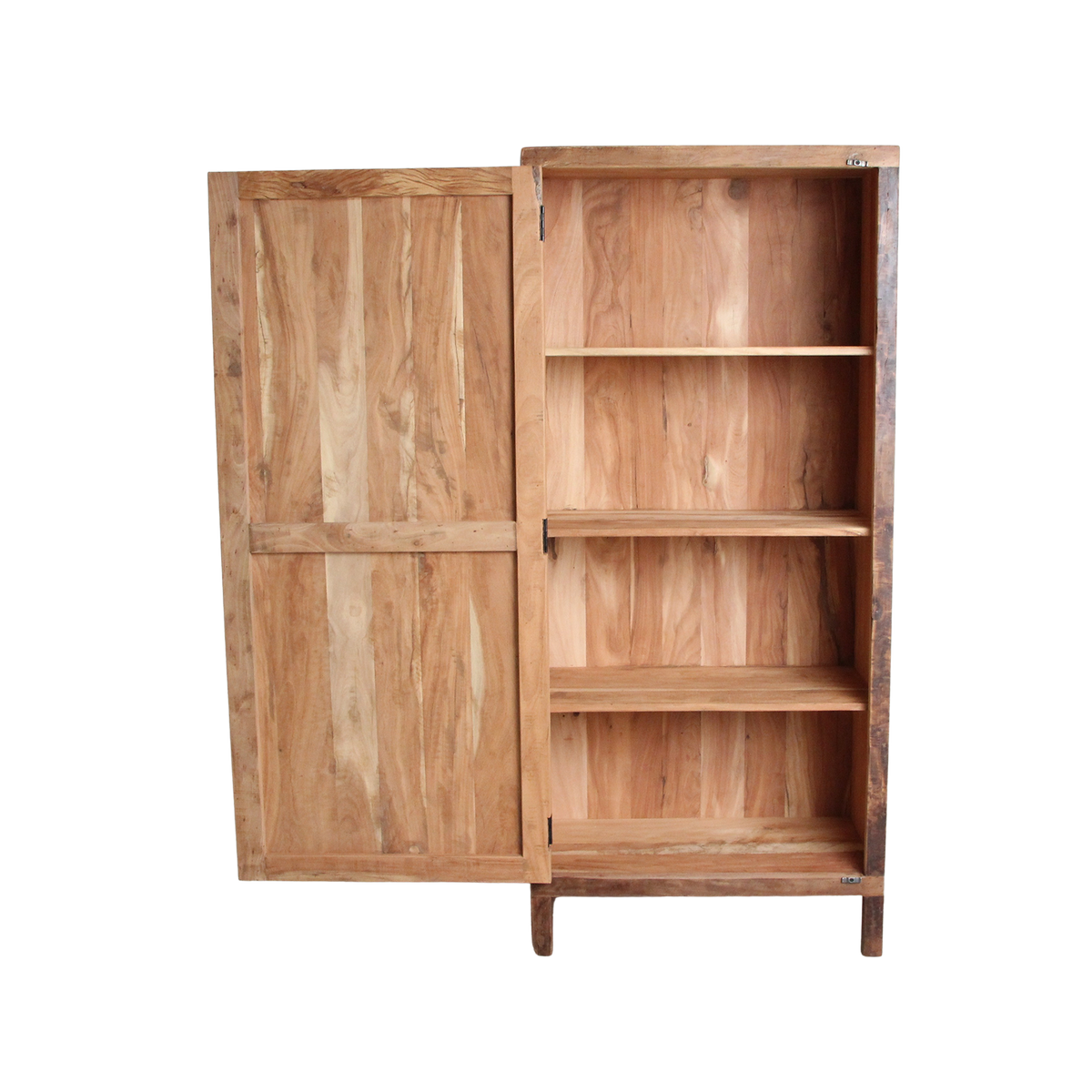Farmwood 1-dørs skab - FSC-genanvendt træ - 80x40x180 cm