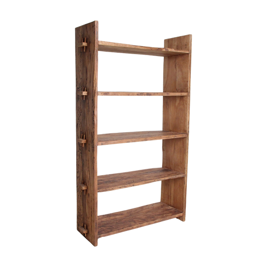 Farmwood opbevaringsreol - FSC-genbrugt træ - 100x37x180 cm