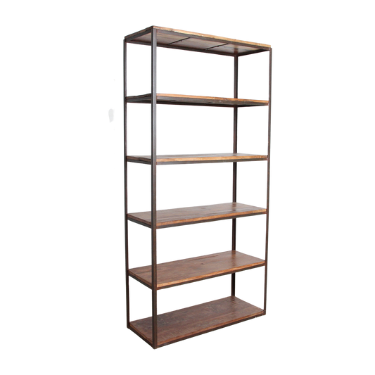 Factory høj opbevaringsreol - 100x38x205 cm