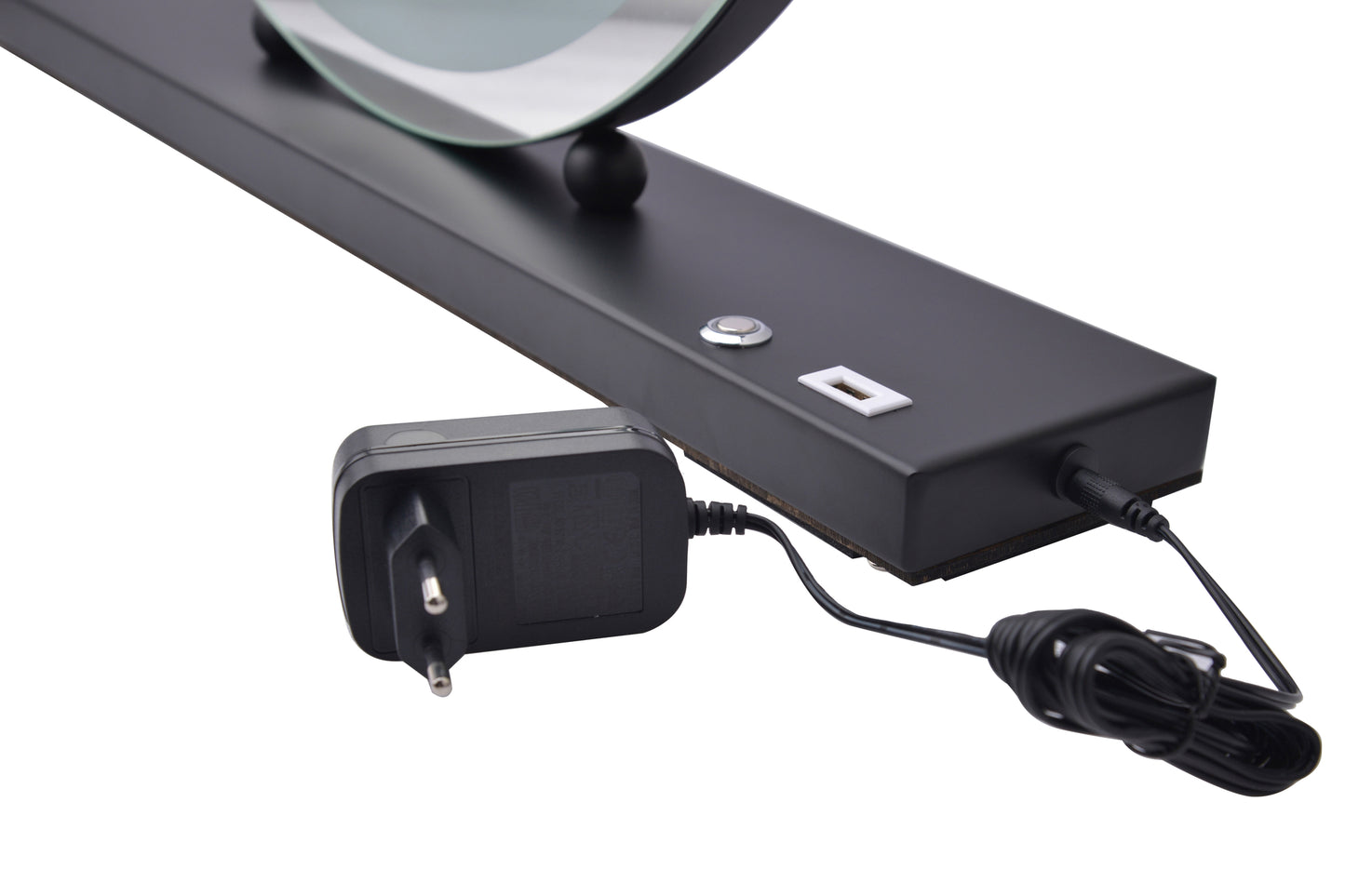 LED Makeup Spejl Glamory 100 – Sort - Nordic Unique