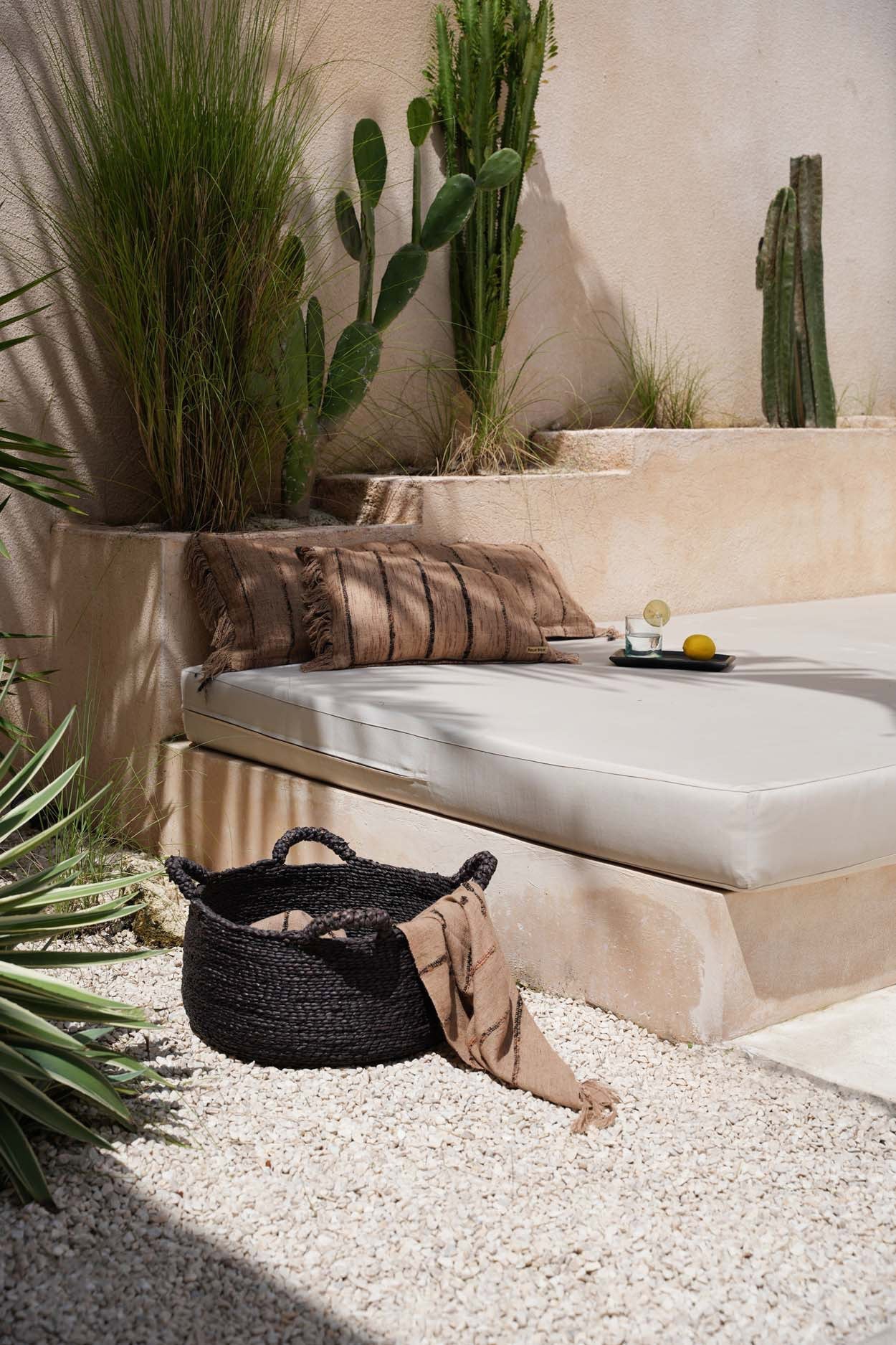 Oh My Gee Kuddfodral - Beige Svart - 35x100cm