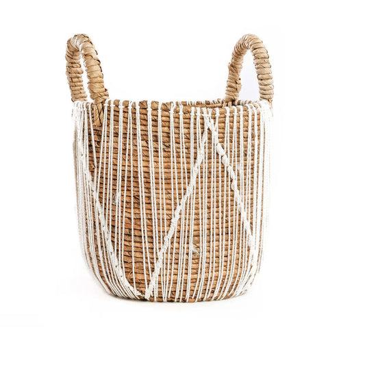 Macrame sjögräskorg - liten