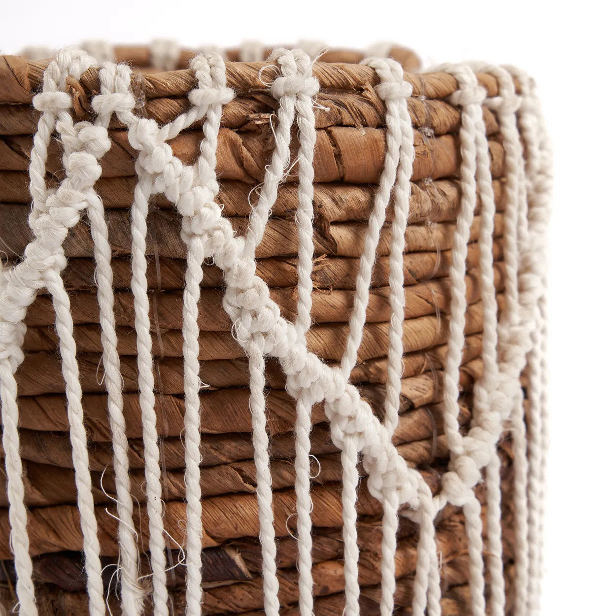 Macra-mazing Kurv - Naturlig Hvid - S - Nordic Unique