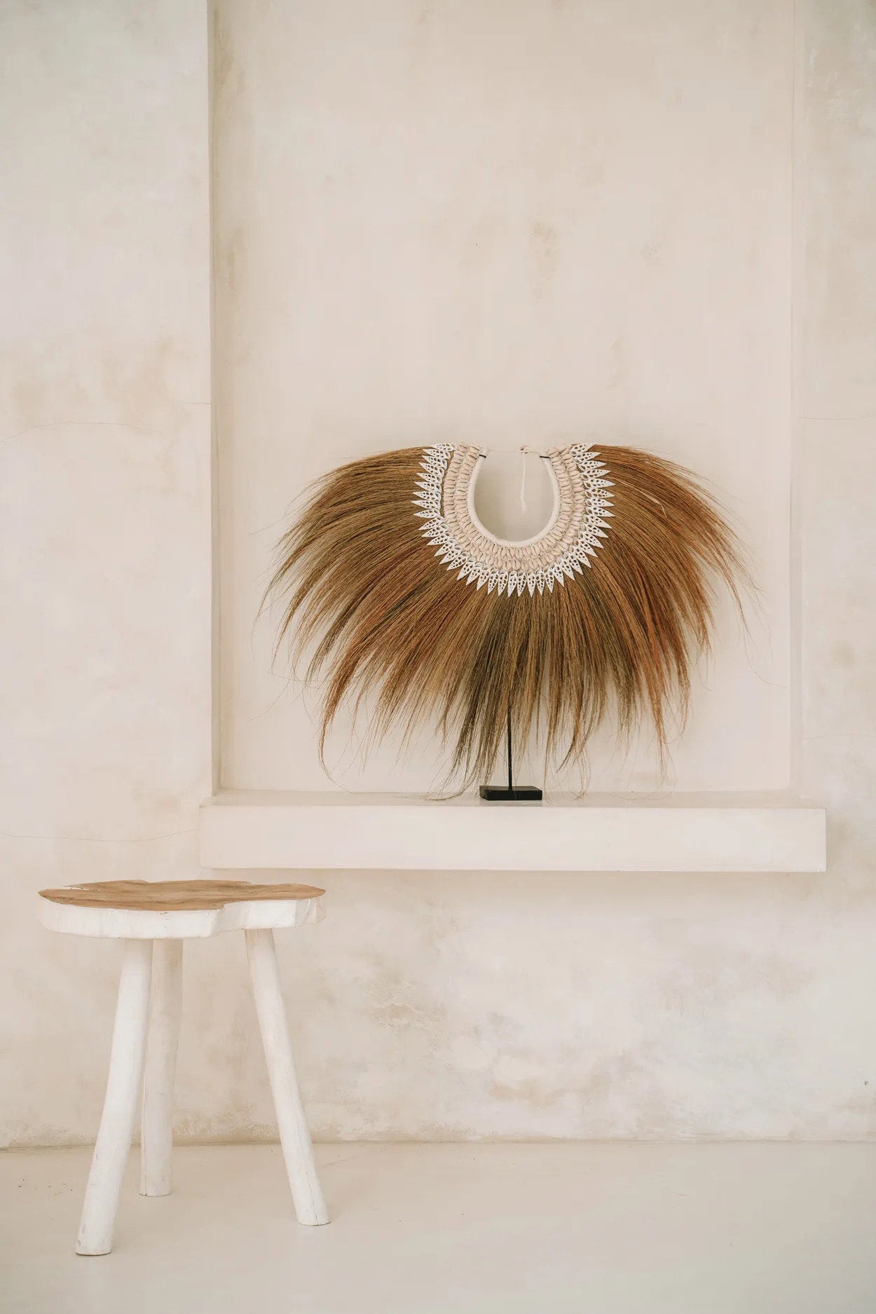 Organisk Sidebord - Naturlig hvid - Nordic Unique