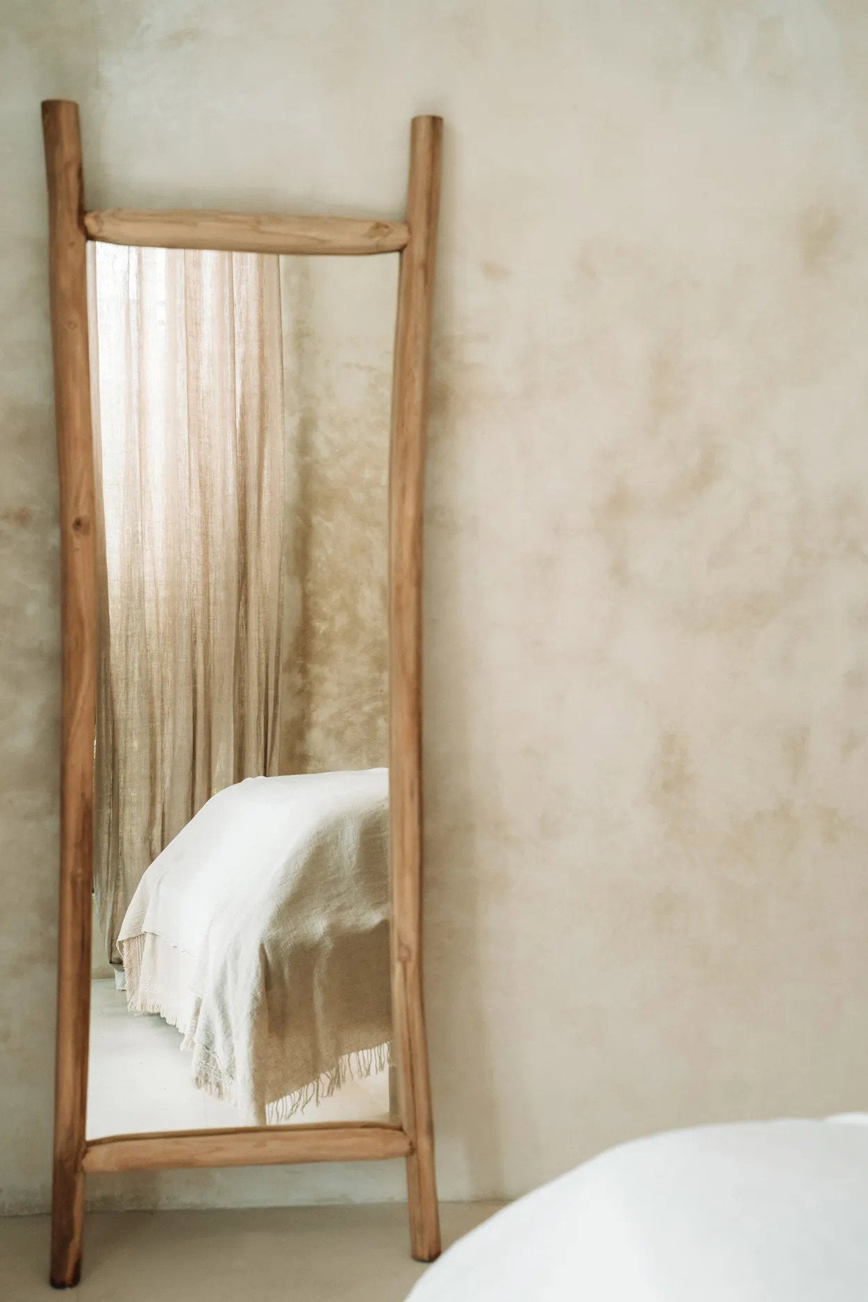 Island Dressing Mirror - Natural