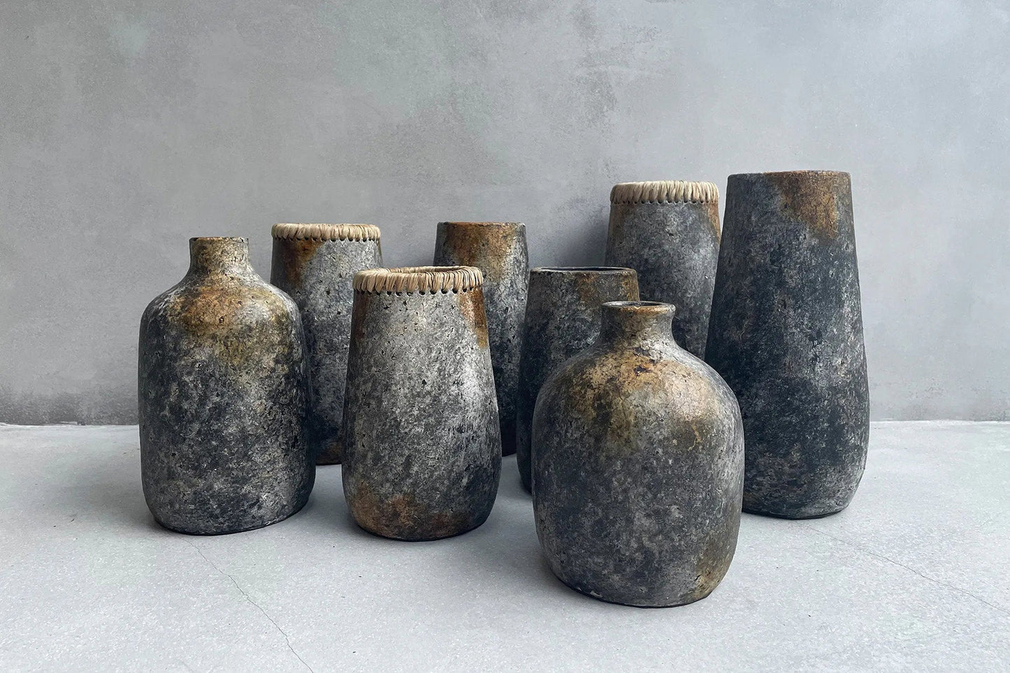 Paris Vase - Antik Grå - L