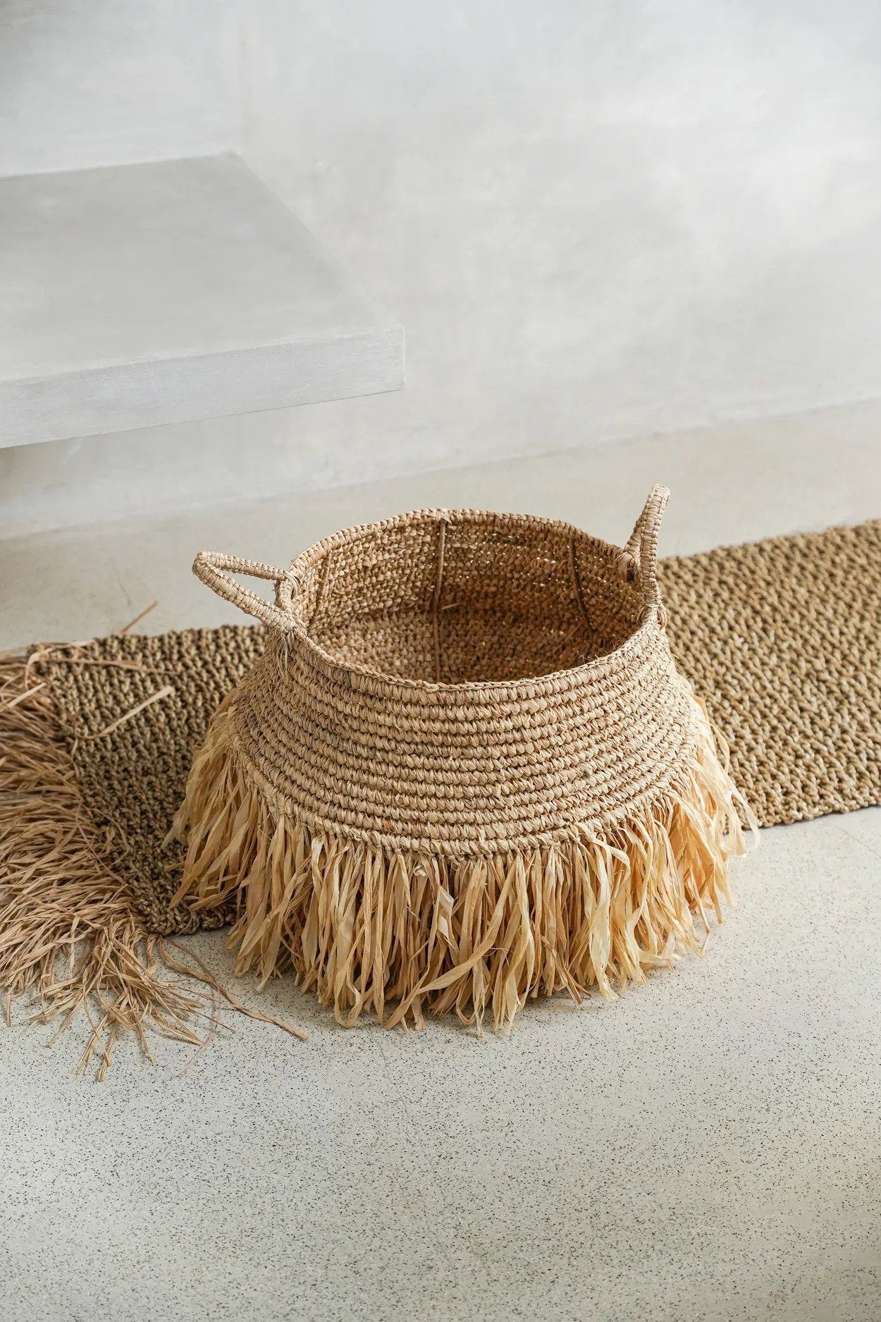 Raffia Deluxe Kurve - Naturlig - S - Nordic Unique