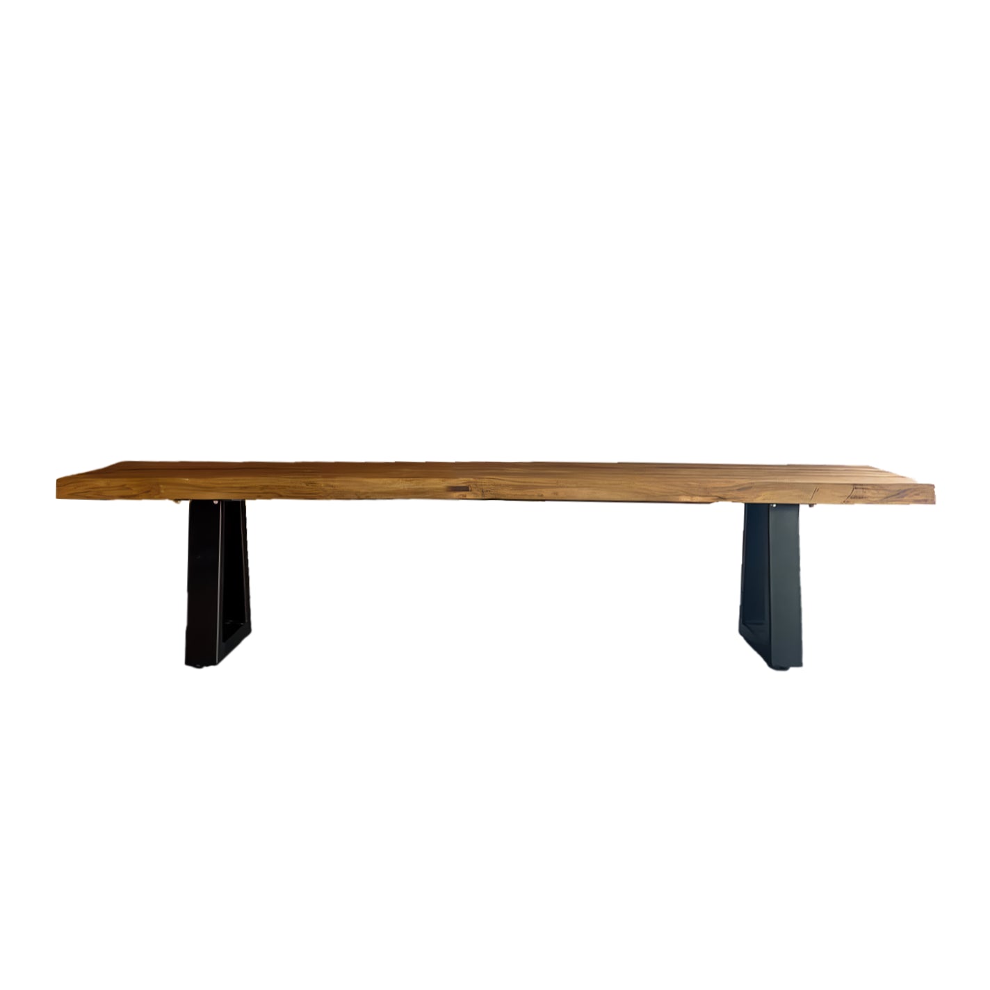 Bank med Jernben - Naturlig - 220cm - Nordic Unique