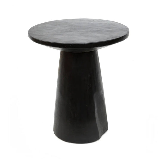 Timber Conic Sidebord - Sort - 50cm