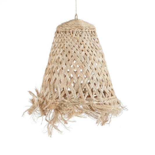 Abaca Jelly Fish Lamp Pendel - Naturlig - M