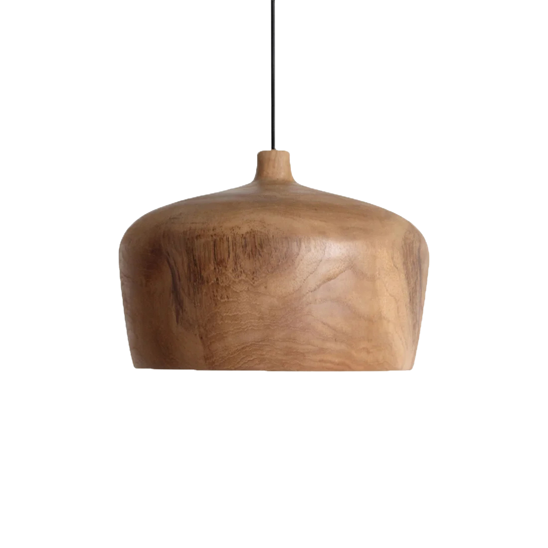 Sirocco hængelampe i teaktræ Dome - Ø 30x20 cm
