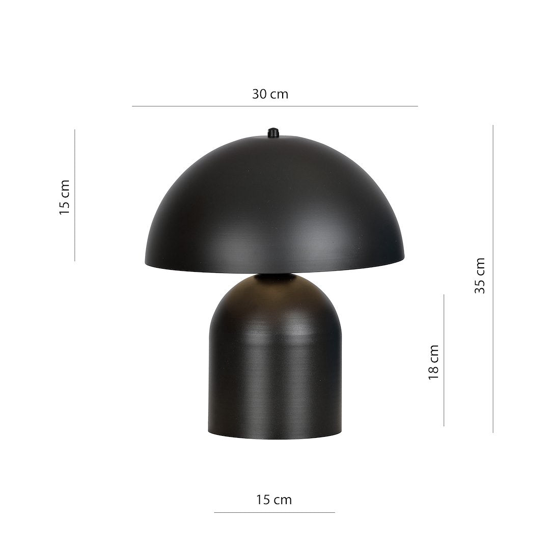 Bordlampe KAVA LN1 - Sort - Nordic Unique