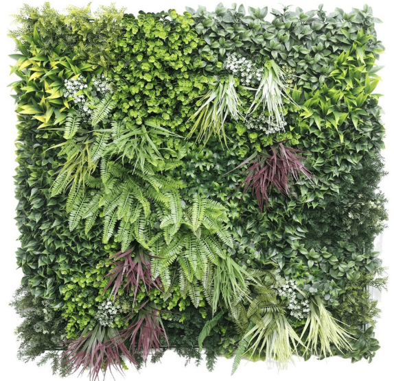 Kunstig Plantevæg 100x100cm Moduler