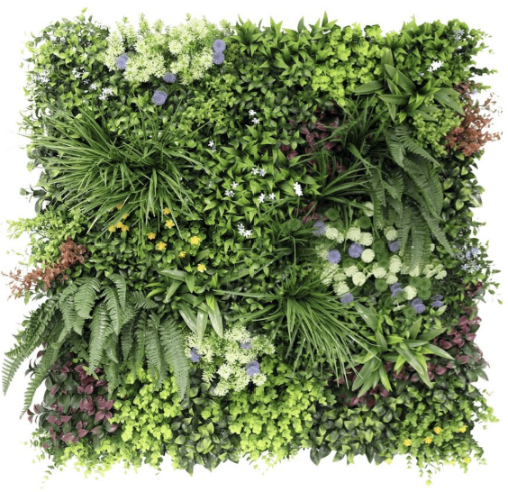 Kunstig Plantevæg 100x100cm Moduler