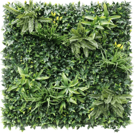 Kunstig Plantevæg 100x100cm Moduler