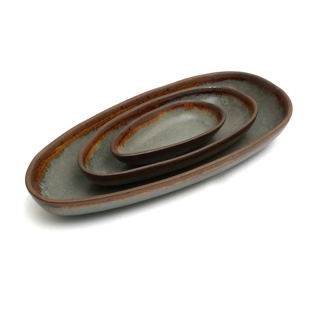 Côa Serveringsfad - L - Sæt med 4 - Nordic Unique