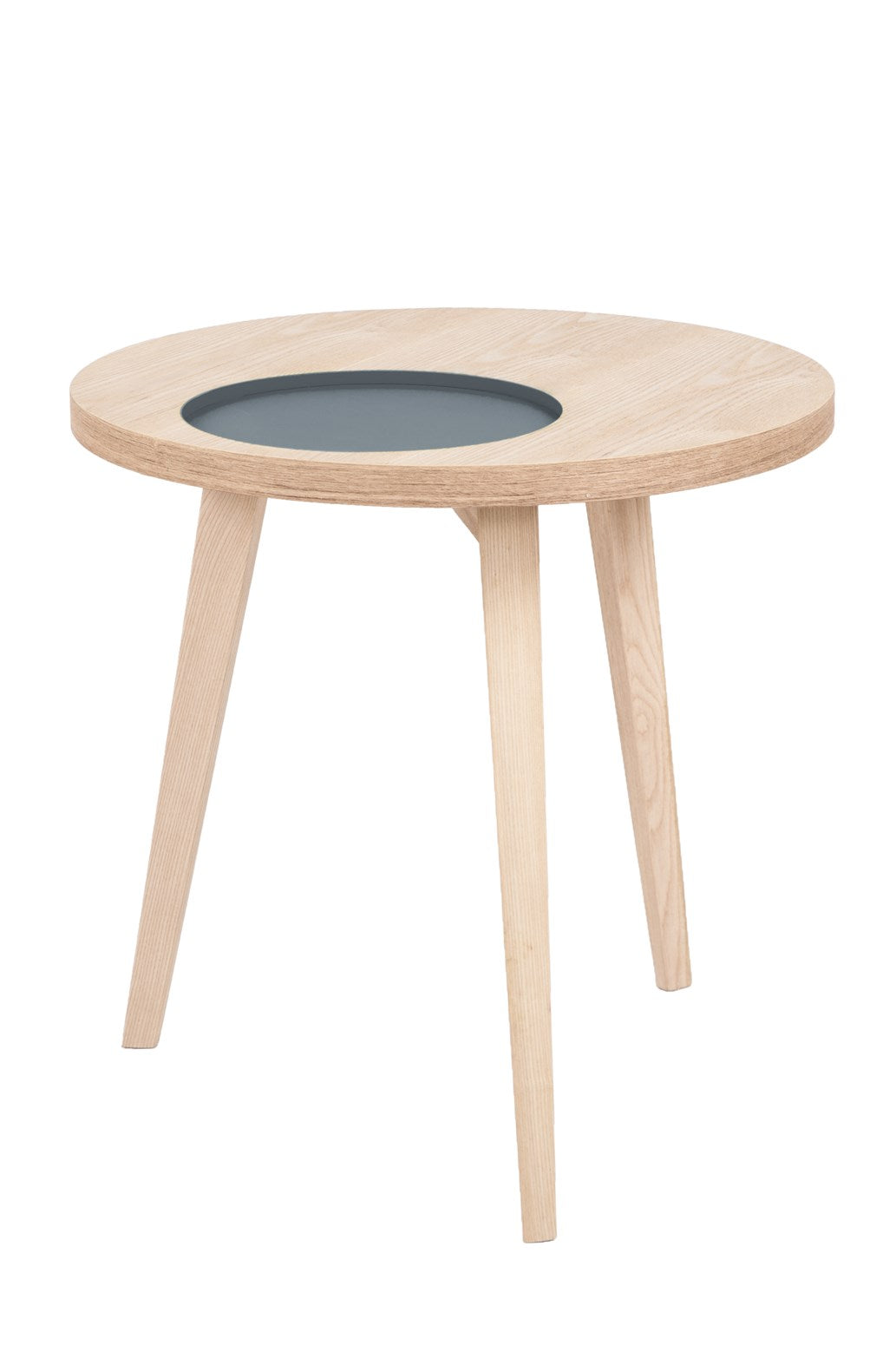 Sofabord Avery I – Ask / Grå - Nordic Unique